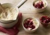 Almond Rice Pudding And Cherry Compôte