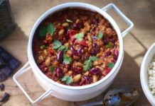 Bruno Loubet’S Bean And Vegetable Chilli