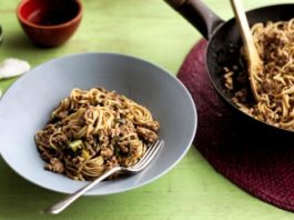 Pork Noodles With Bean Sauce Pork Noodles With Bean Sauce