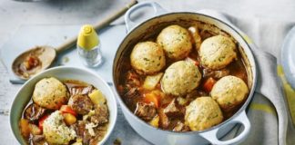 Beef Stew With Light Herby Dumplings