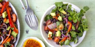 Black Bean And Avocado Salad