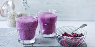 Blackberry And Apple Crumble Smoothie