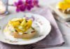 Mozzarella Bruschetta With Shaved Fennel And Courgette