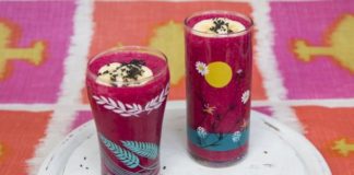 Cardamom And Beetroot Smoothie Sundae Cardamom And Beetroot Smoothie Sundae