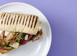 Cheesesteak Sandwich With Grilled Onions