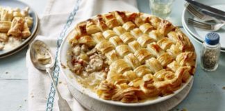 Chicken And Bacon Lattice Pie