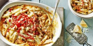 Chicken Pasta Bake (Saturday Night Pasta)
