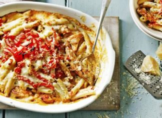 Chicken Pasta Bake (Saturday Night Pasta)