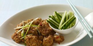 Chicken With Satay Sauce