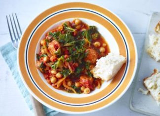 Chickpea And Chorizo Stew