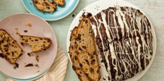 Chocolate Barmbrack Bread