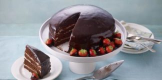 Chocolate Reflection Cake