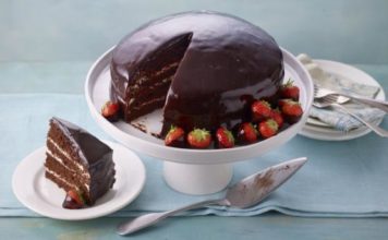 Chocolate Reflection Cake