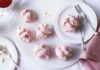 Raspberry And White Chocolate Mini Meringues