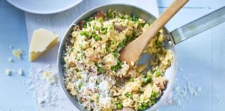 Easy Chicken And Pea Risotto