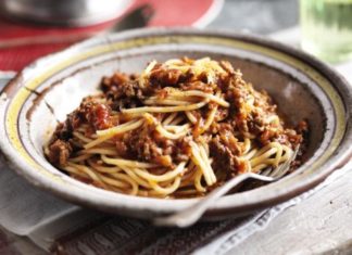 Easy Spaghetti Bolognese