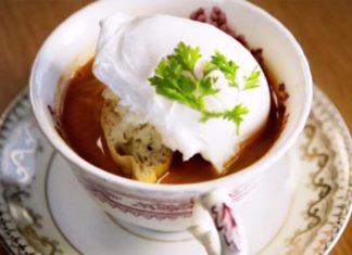 Fish Soup With Rouille-Topped Crostini