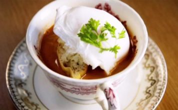 Fish Soup With Rouille-Topped Crostini