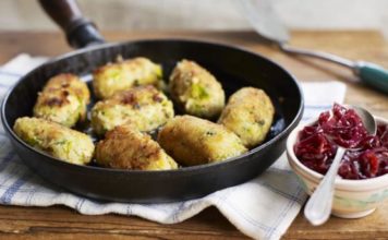 Glamorgan Sausages With Red Onion And Chilli Relish