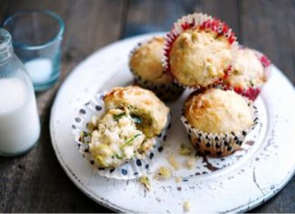 Gruyère And Courgette Muffins