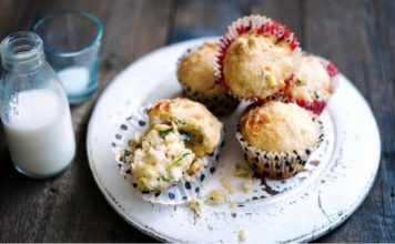 Gruyère And Courgette Muffins Gruyère And Courgette Muffins