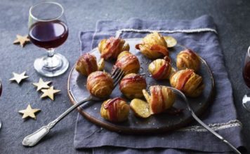 Hasselback Potatoes With Bacon Hasselback Potatoes With Bacon