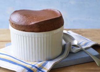 Hot Chocolate Soufflé