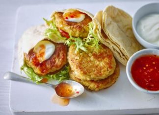 Hummus Chickpea Burgers