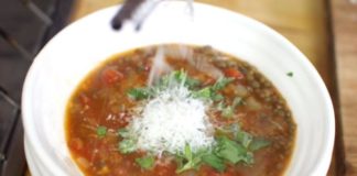 Italian Lentil And Tomato Soup