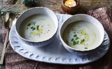 Jerusalem Artichoke Soup With White Truffle Oil Jerusalem Artichoke Soup With White Truffle Oil