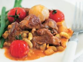 Lamb And Flageolet Bean Stew Lamb And Flageolet Bean Stew