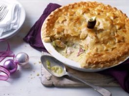 Leftover Turkey And Ham Pie Leftover Turkey And Ham Pie