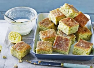 Lemon Drizzle Traybake