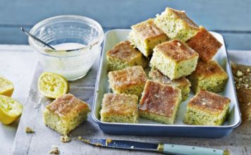 Lemon Drizzle Traybake