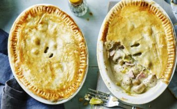 Lighter Chicken, Bacon And Leek Pies Lighter Chicken