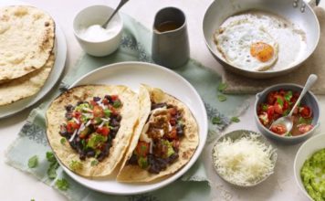 Lime And Chipotle Black Bean Tacos Lime And Chipotle Black Bean Tacos
