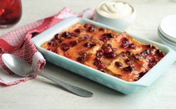 Lime And Cranberry Bread And Butter Pudding Lime And Cranberry Bread And Butter Pudding