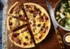 Butternut Squash And Stilton Quiche With Roasted Sprouts