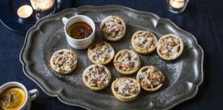 Mincemeat And Orange Feathered Tarts