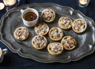 Mincemeat And Orange Feathered Tarts