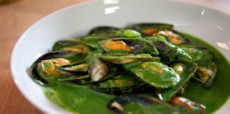 Mussels ‘Rockefeller’ Style