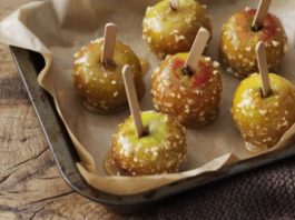 Nutty Toffee Apples Nutty Toffee Apples