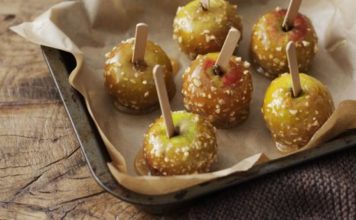 Nutty Toffee Apples Nutty Toffee Apples