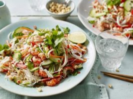 Vietnamese-Style Crayfish And Noodle Salad