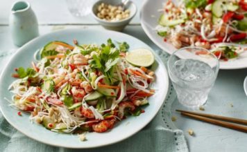 Vietnamese-Style Crayfish And Noodle Salad