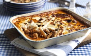 Penne And Sausage Pasta Bake