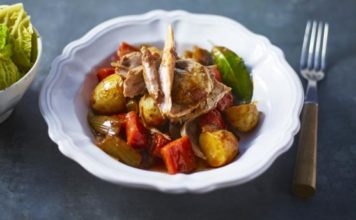 Pot-Roast Turkey Drumstick