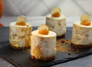 Pumpkin And Ginger Cheesecake