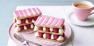 Raspberry Millefeuille Raspberry Millefeuille