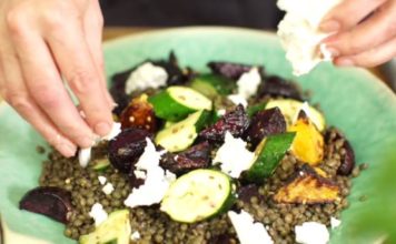 Roast Vegetable And Lentil Salad Roast Vegetable And Lentil Salad